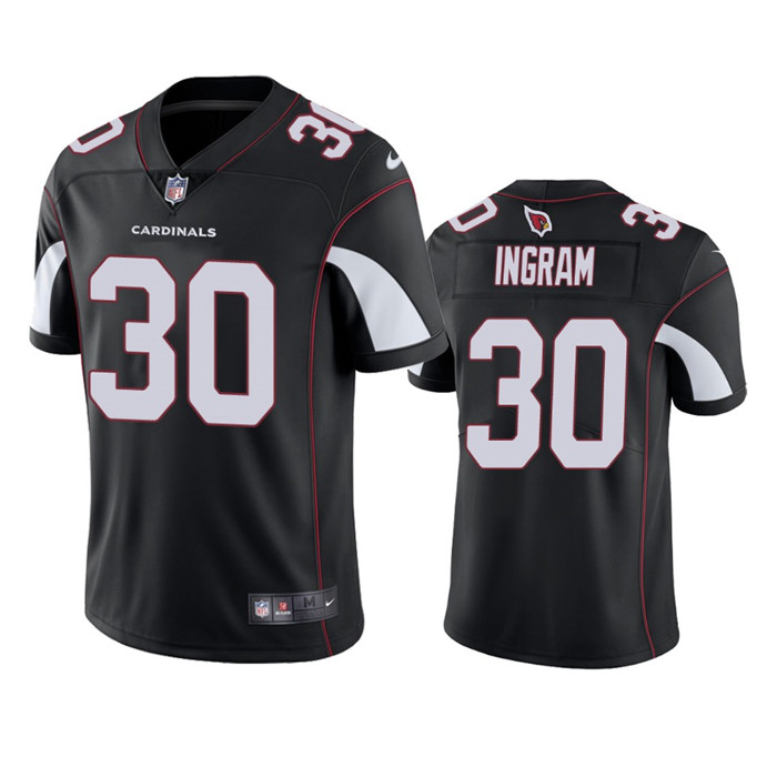 Men's Arizona Cardinals #30 Keaontay Ingram Black Vapor Untouchable Stitched Football Jersey - Click Image to Close